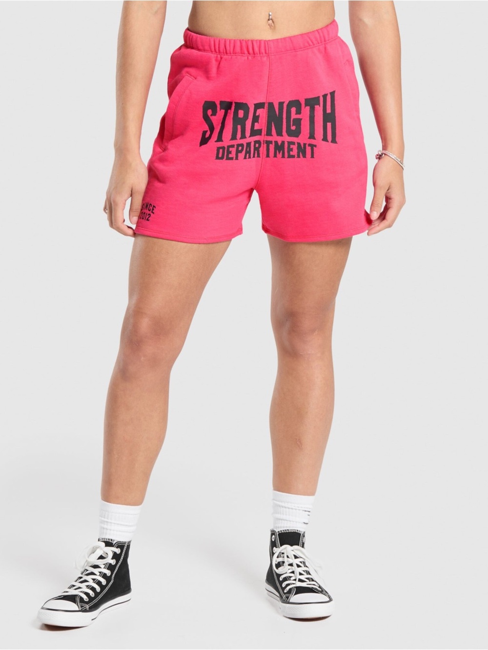 Gymshark Strength Department Graphic Sweat Shorts